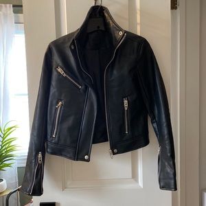 REVOLVE leather jacket - black